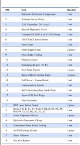 WF67K-E seriesElectro-hydraulic SynchronousCNC Press Brake 自动草稿